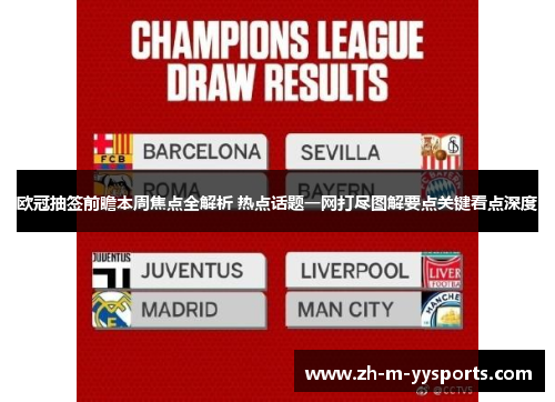 欧冠抽签前瞻本周焦点全解析 热点话题一网打尽图解要点关键看点深度